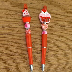 Handmade Valentine Pen Set